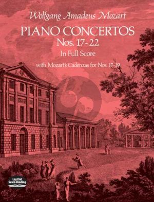 Mozart Pianoconcertos Nos.17-22 Full Score (Dover)