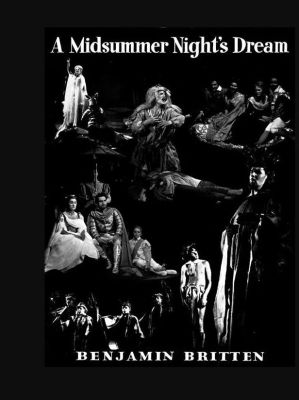 Britten A Midsummer Night's Dream Op. 64 Vocal Score (Opera in three acts) (engl./germ.)