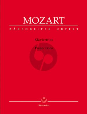 Mozart Klaviertrios (Komplett) (Violine, Violoncello und Klavier Partitur und stimmen./St.) (Christoph Wolf) (Barenreiter-Urtext)