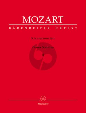 Mozart Sonaten Vol.2 Klavier (Wolfgang Plath und Wolfgang Rehm) (Barenreiter-Urtext)
