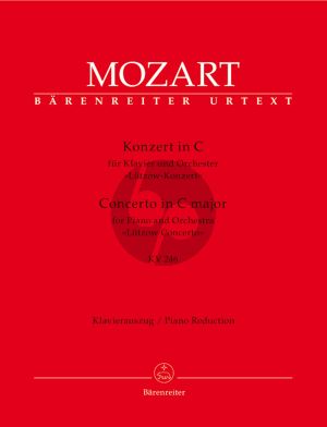 Mozart Concerto for Piano and Orchestra No 8 C major KV 246 "Lützow Concerto" reduction 2 Pianos