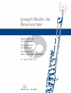 6 Konzerte Op.15 Vol.2 No.3 - 4 5 Flutes