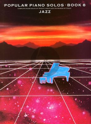 Popular Piano Solos Vol.8 Jazz