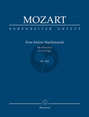 Mozart Eine kleine Nachtmusik KV 525 (Streicher) (Studienpart.) (Urtext der Neuen Mozart-Ausgabe)