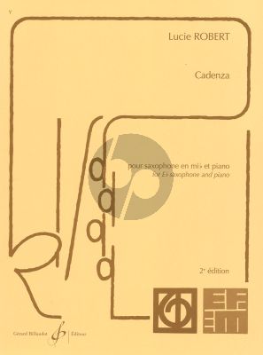 Robert Cadenza pour Saxophone Alto et Piano (advanced)