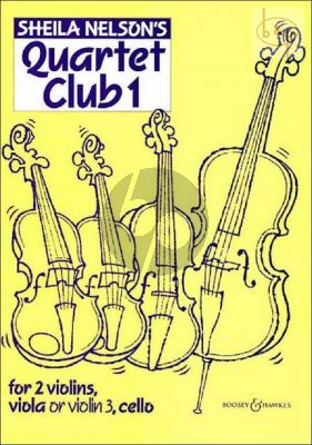 Nelson Quartet Club Vol. 1 2 Violins- Viola or Violin 3 and Violoncello (Score/Parts)