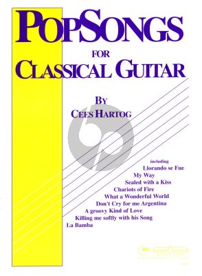 Hartog Popsongs for Classical Guitar Vol.1