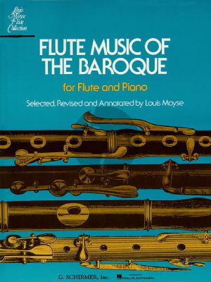 Flute Music of the Baroque (Louis Moyse)