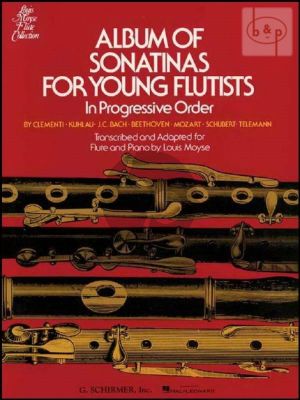 Album of Sonatinas for Young Flutists for Flute and Piano