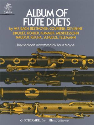 Album of Flute Duets for 2 Flutes (Revised and Annotated by Louis Moyse)