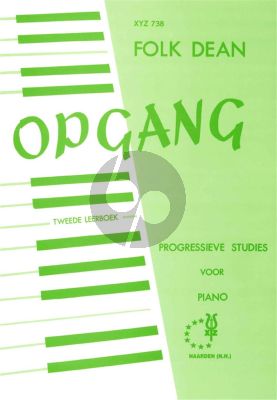 Dean Opgang Vol.2 Progressive Studies voor Piano