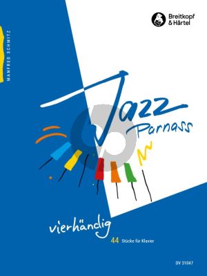 Schmitz Jazz Parnass Vol.3 - 44 Stucke fur Klavier zu 4 Hande