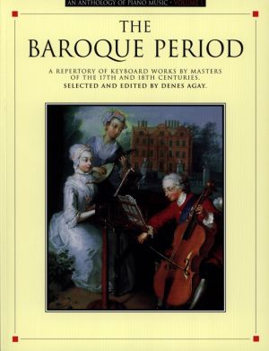 Album Anthology of Piano Music Vol.1 The Baroque Period for Piano (Edited by Dennis Agay)