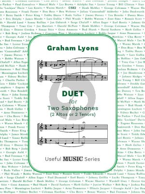 Lyons Duet for 2 Saxophones - 2 Altos or 2 Tenors (Advanced)