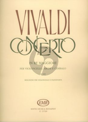 Concerto D-major RV 403 Violoncello-Klavier