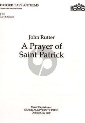 Rutter A Prayer of Saint Patrick SATB