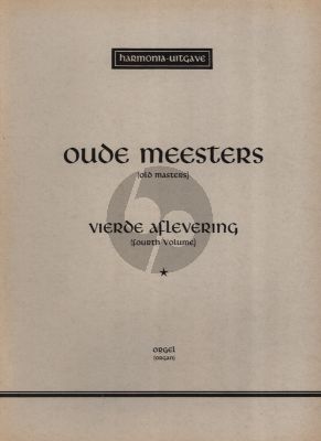 Oude Meesters Vol.4 Orgel