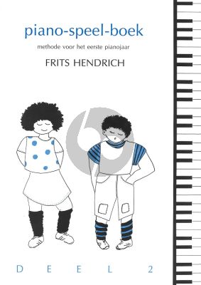 Hendrich Piano Speelboek Vol.2 (Methode voor het eerste pianojaar)