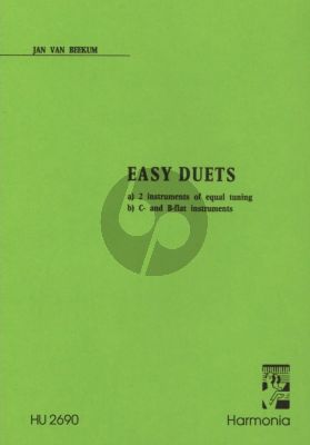 Easy Duets for 2 instruments