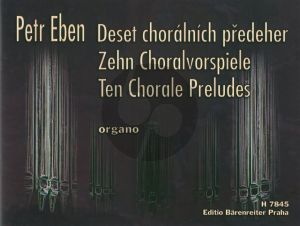 Eben 10 Choralvorspiele Orgel