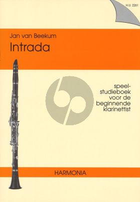 Beekum Intrada Klarinet (Speel- studieboek voor de beginnende klarinettist)