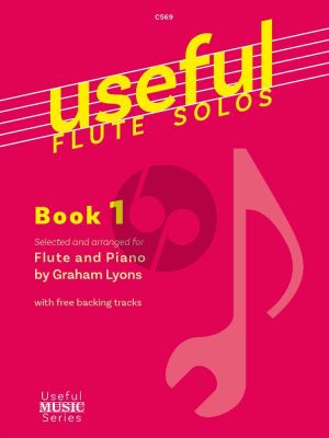 Album Useful Flute Solos Vol.1 for Flute and Piano - Book with Audio Online (Arranged by Graham Lyons)