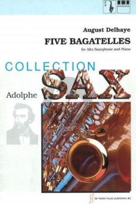 Delhaye 5 Bagatelles Alto Saxophone and Piano