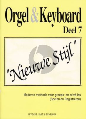 Orgel & Keyboard Nieuwe Stijl Vol. 7