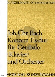 Bach Concerto Es-Dur Op.7 No.5 Cembalo[Klavier]-Orchester Partitur (Ákos Fodor)