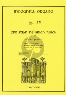 3 Choralpartitas Orgel