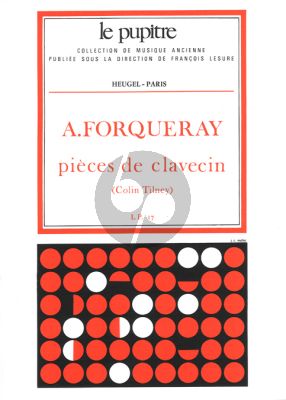 Forqueray Pieces de Clavecin (Colin Tilney) (Le Pupitre)