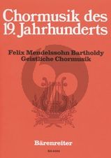 Mendelssohn Geistliche Chormusik Gemischter Chor