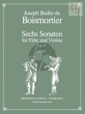 6 Sonaten Op.51 Vol.1