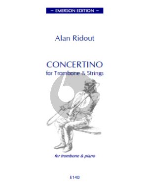 Ridout Concertino Trombone and Strings (piano reduction)