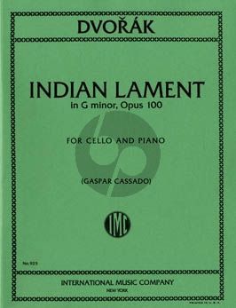 Dvorak Indian Lament g-minor Op.100 Cello and Piano (transcr. by Gaspar Cassado)