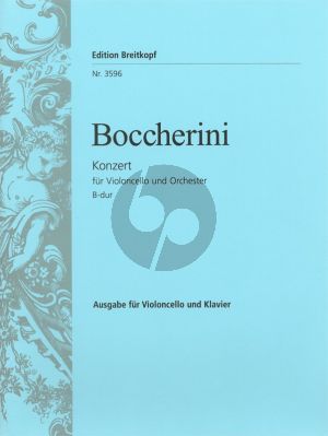 Boccherini  Concerto B-flat major Violoncello-Piano  (Grutzmacher)