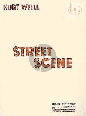 Street Scene Vocal Score