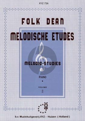 Dean Melodische Etuden Vol.2 Piano