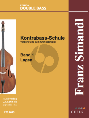 Simandl Kontrabass Schule Band 1 Lagen