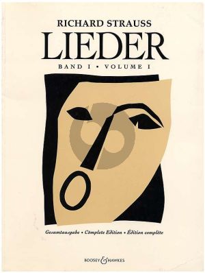 Strauss Lieder Complete Edition Vol.1 Voice and Piano (Edited by Franz Trenner)