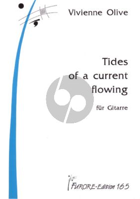 Olive Tides of a current flowing Gitarre