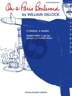 On a Paris Boulevard Piano solo or 2 Pianos 4 hds (2 copies needed for performance)