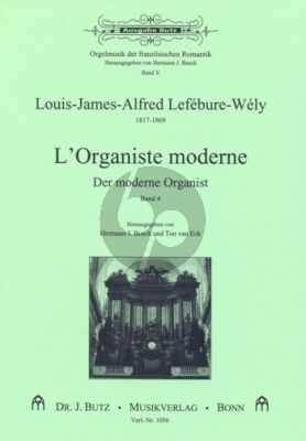 Lefebure-Wely L'Organiste Moderne Vol.4 (herausgegeben von Hermann J. Busch und Ton van Eck)