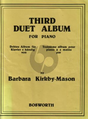 Kirkby-Mason Third Duet Album Piano 4 hds.