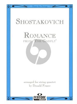 Romance (from the Gadfly) String Quartet (Score/Parts)
