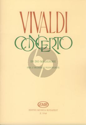 Vivaldi Concerto in C-Major RV 537 for 2 Trumpets and Piano