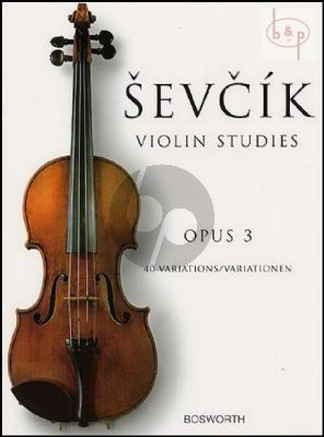 Sevcik 40 Variations Op.3 Violin