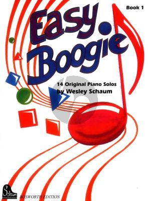 Schaum Easy Boogie Vol. 1 Piano
