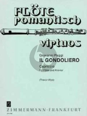 Il Gondoliero - Capriccio for Flute and Piano