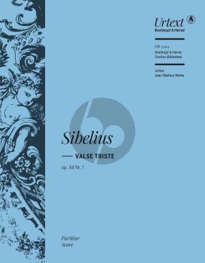 Sibelius Valse Triste Op.44 No.1 Orchestra Full Score (from the music to 'Kuolema') (edited by Timo Virtanen)